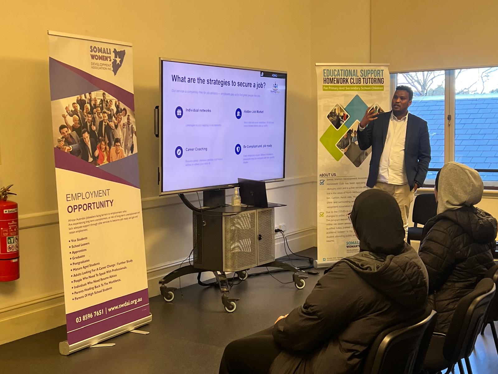 Employment opportunity seminar in Melbourne