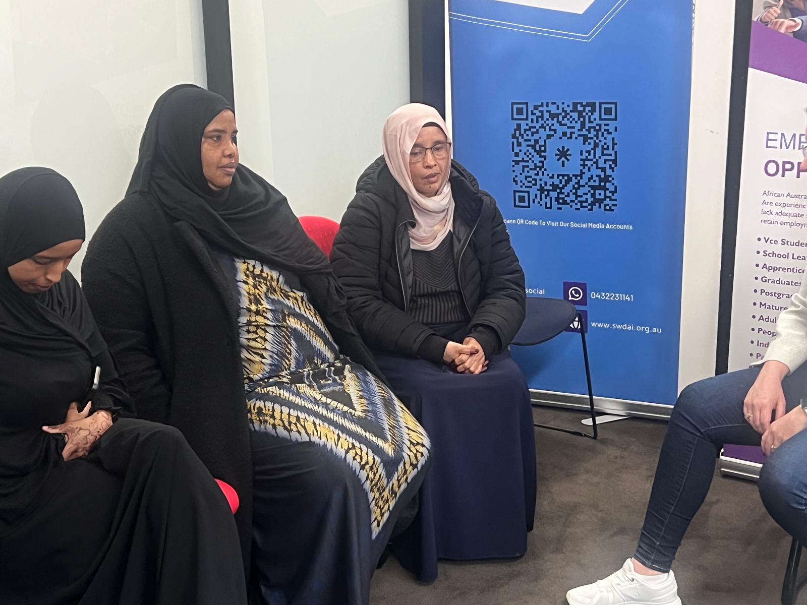 Somali women at a SCoA community workshop